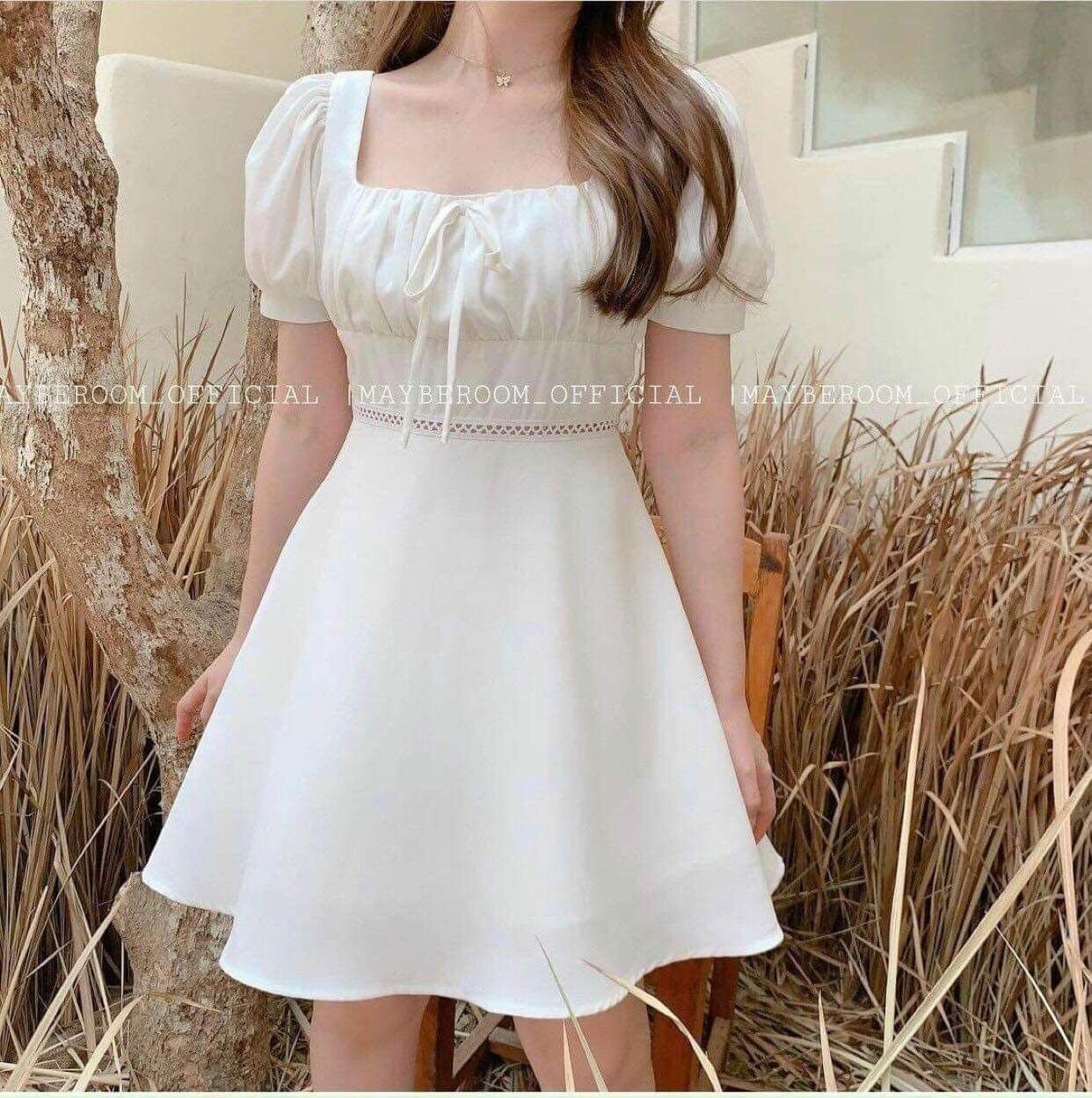 Đầm trắng công chúa