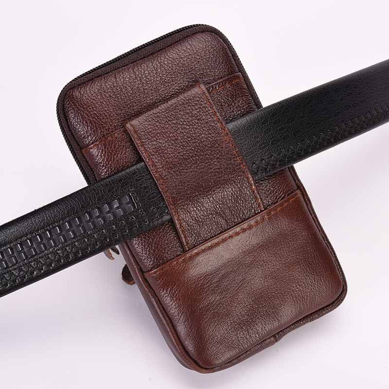 Túi đeo thắt lưng đựng điện thoại da TM165