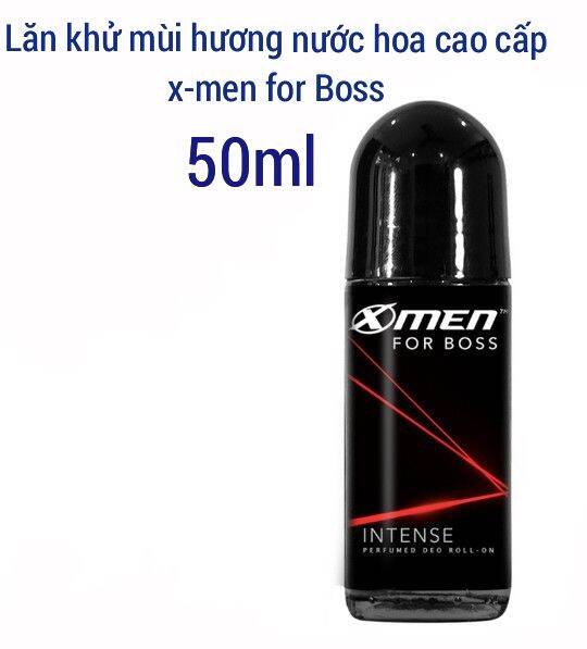 Combo Xmen For Boss Intense: Xịt Boss 150ml + Lăn Boss 50ml