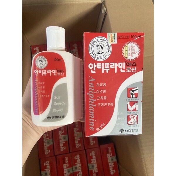 Dầu nóng xoa bóp Hàn Quốc 100ml