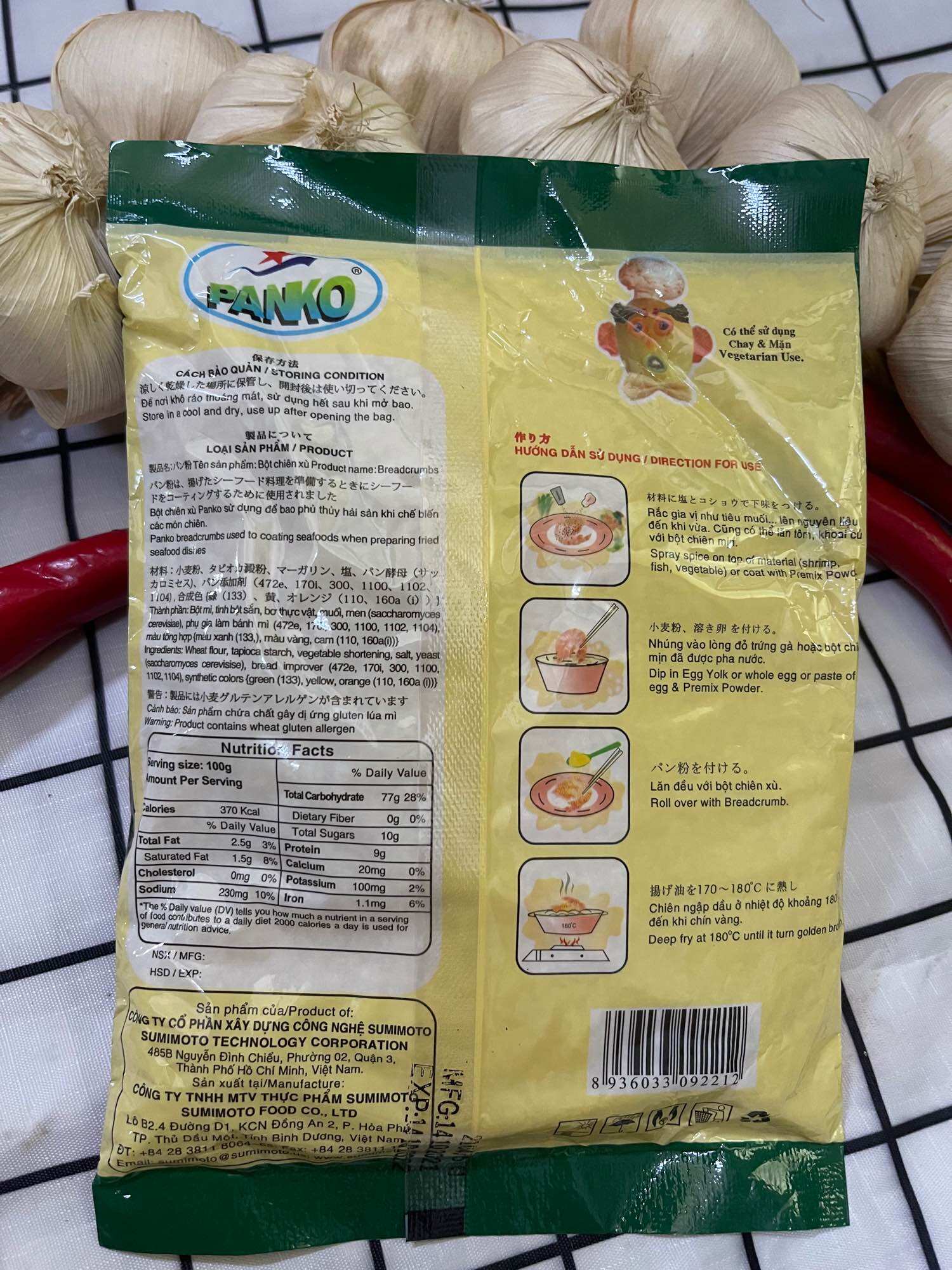 BỘT CHIÊN XÙ PANKO 100GRAM- 200GRAM