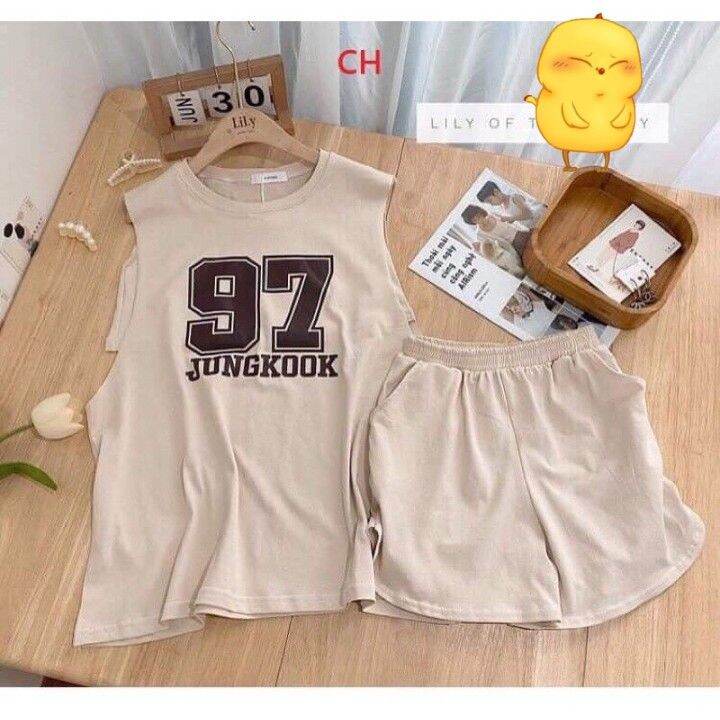 Sét bộ 3 món tanktop 97 cực xì teen