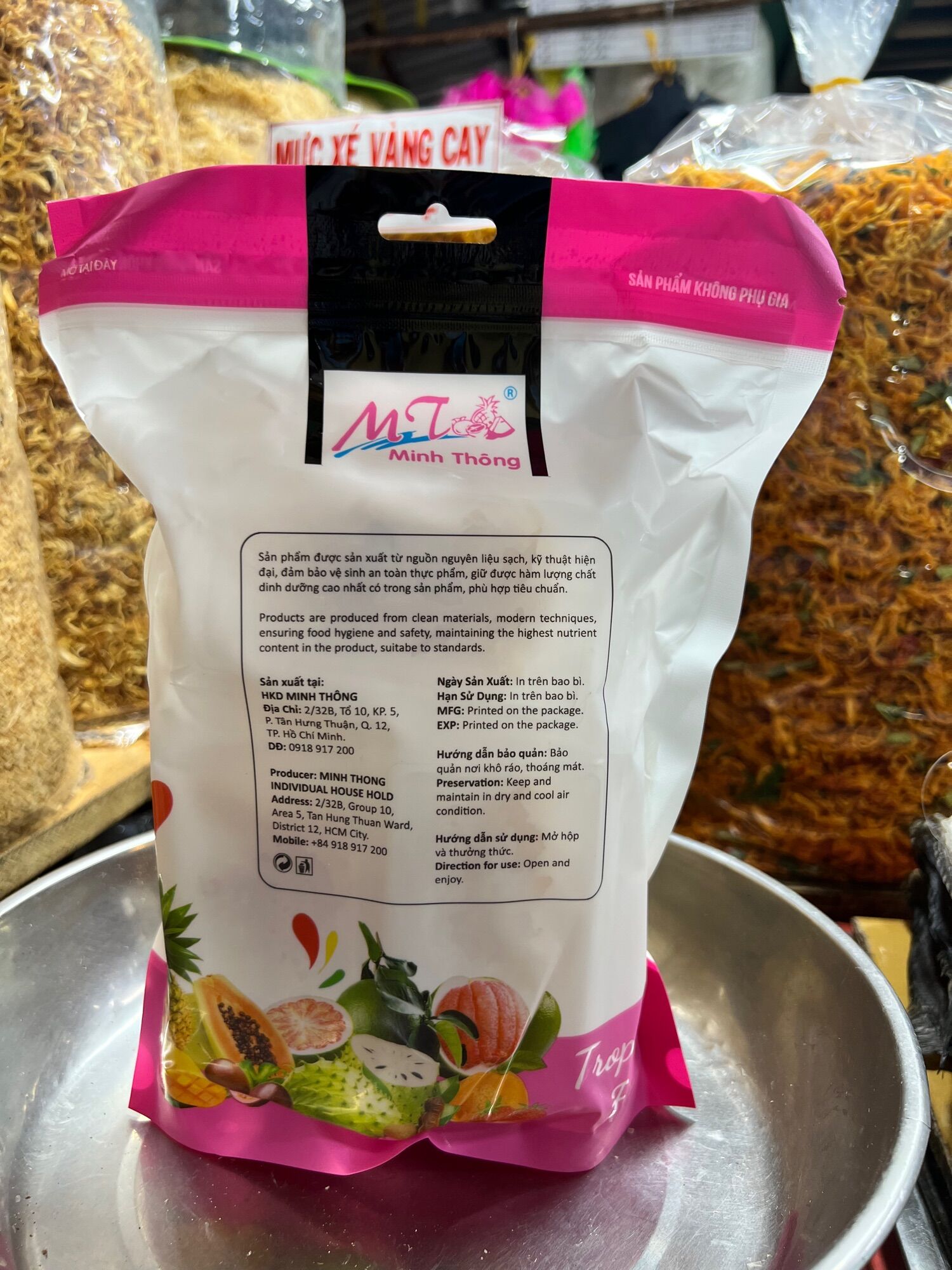 Mãng Cầu Me Sấy Minh Thông 500g