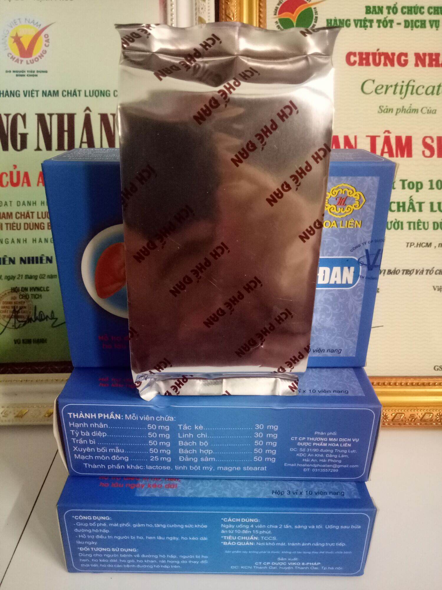 [HCM]Bổ Phối - Viên Ích Phế Đan