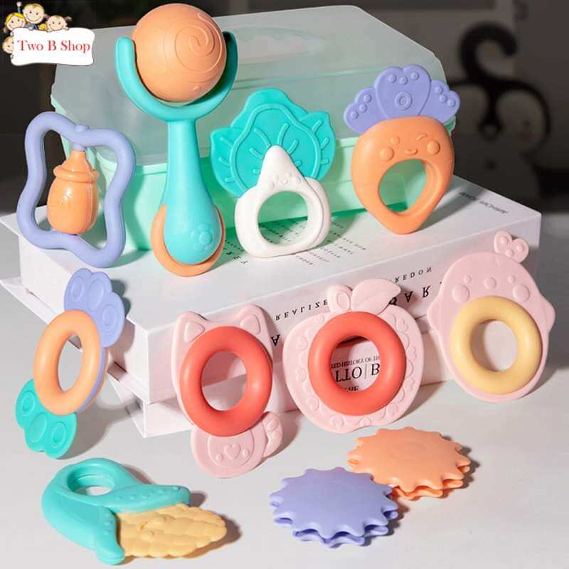 bộ xúc xắc gặm nướu cho con