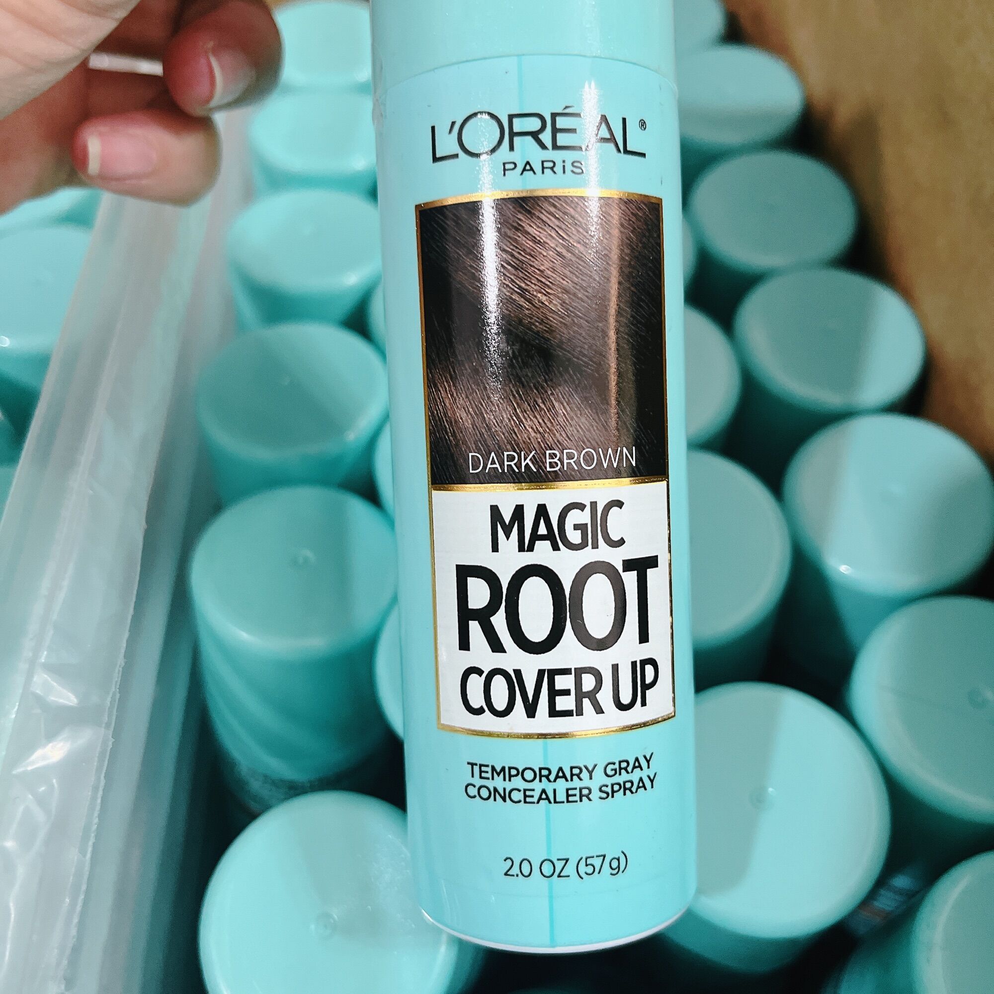Thuốc nhuộm chân tóc bạc tạm thời Loreal Magic RôtCover up