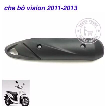 Ốp pô che pô nhựa xe vision 2011-2013