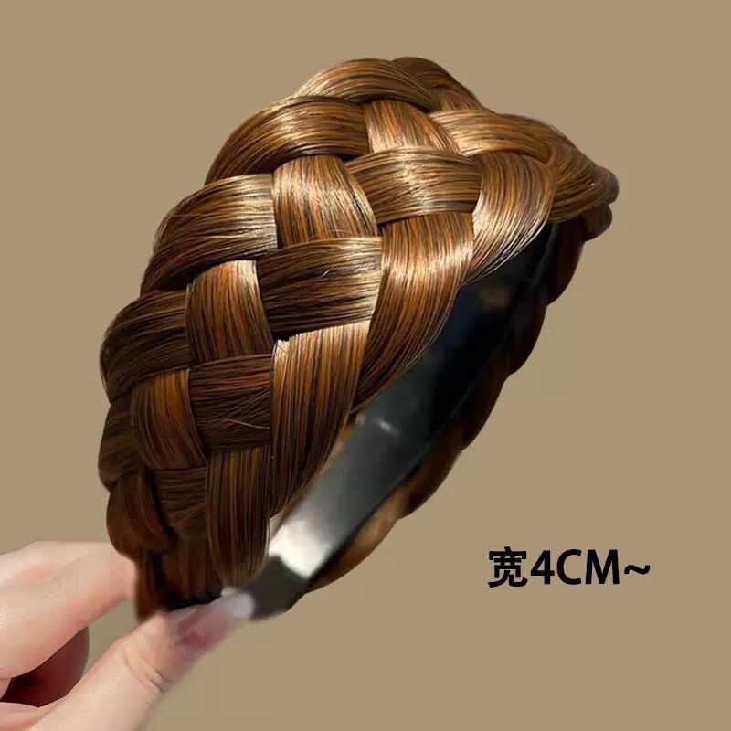Bờm Cài Tóc Bện Tóc Bản To Cao Cấp