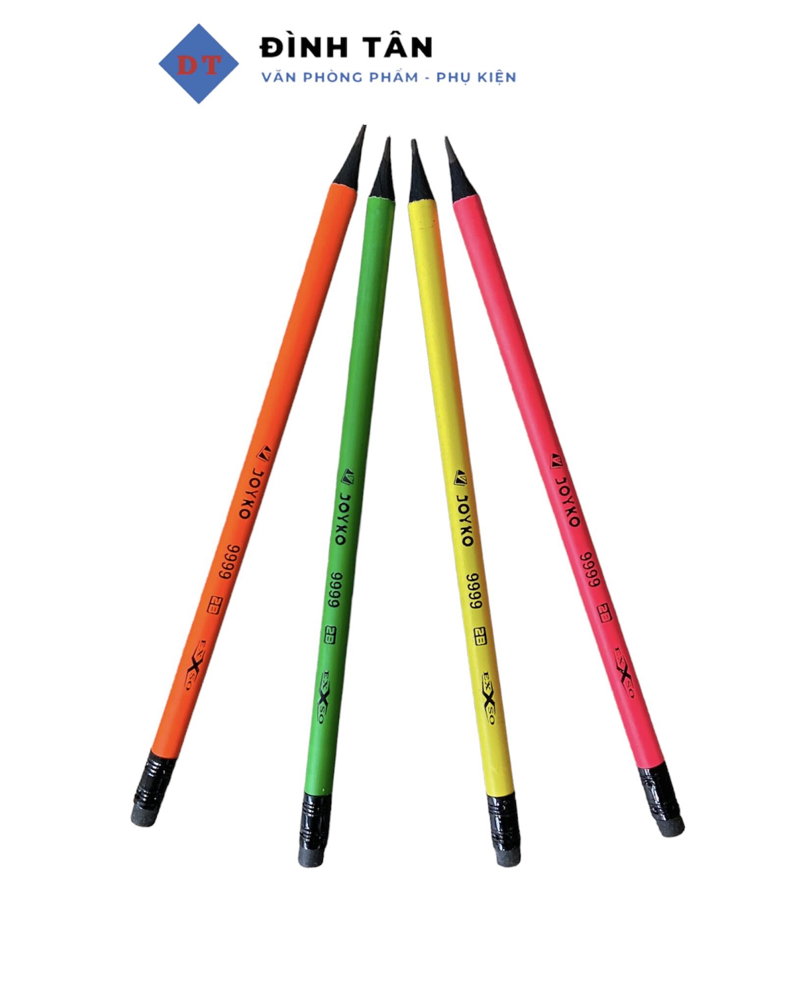 Bút Chì Chuốt 2B Dạ Quang Joyko Graphite Pencils 9999