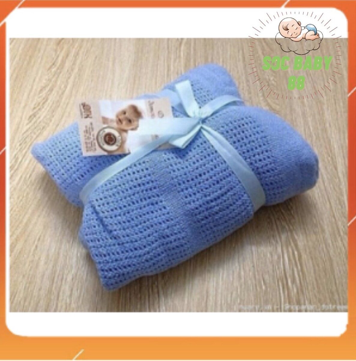Chăn lưới cho bé sơ sinh, hàng xuất nga cao cấp, chăn lưới soc baby 88