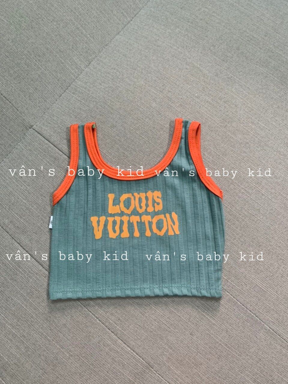 Áo thun croptop ba lỗ bé gái ( hàng có sẵn )