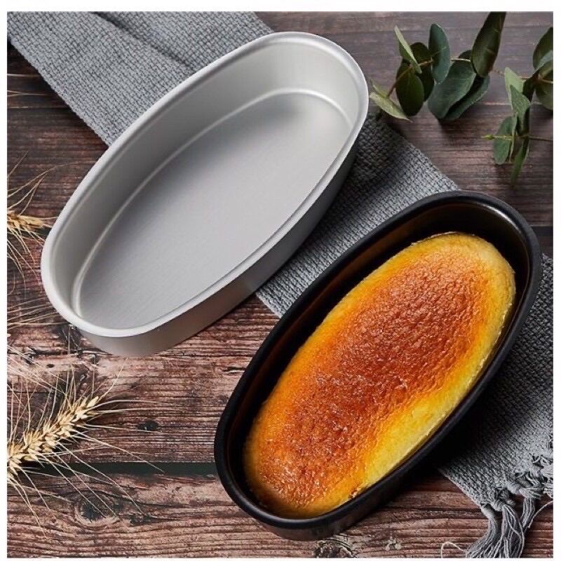Khuôn oval bầu dục chống dính D08