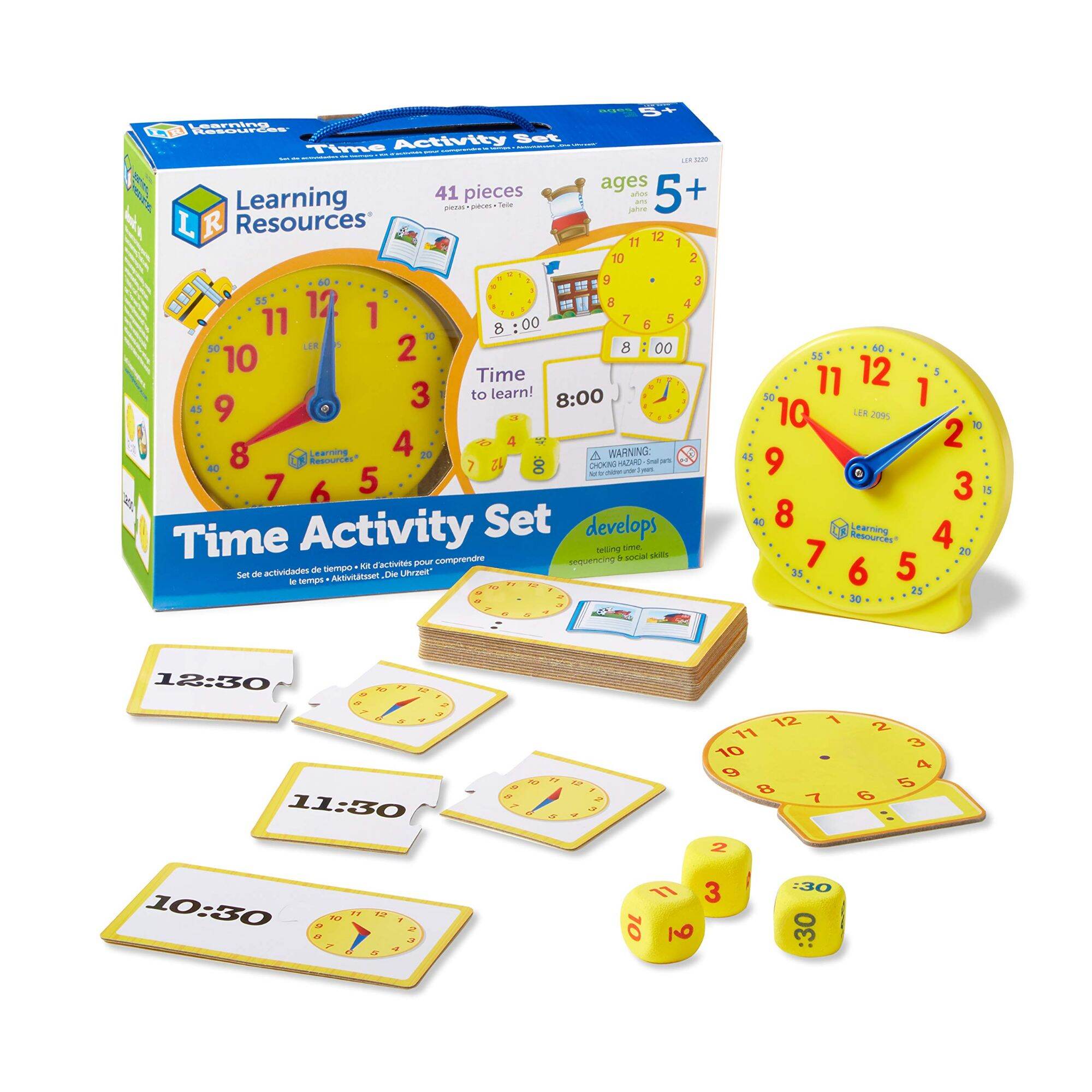Bộ học xem giờ - Time Activity Set