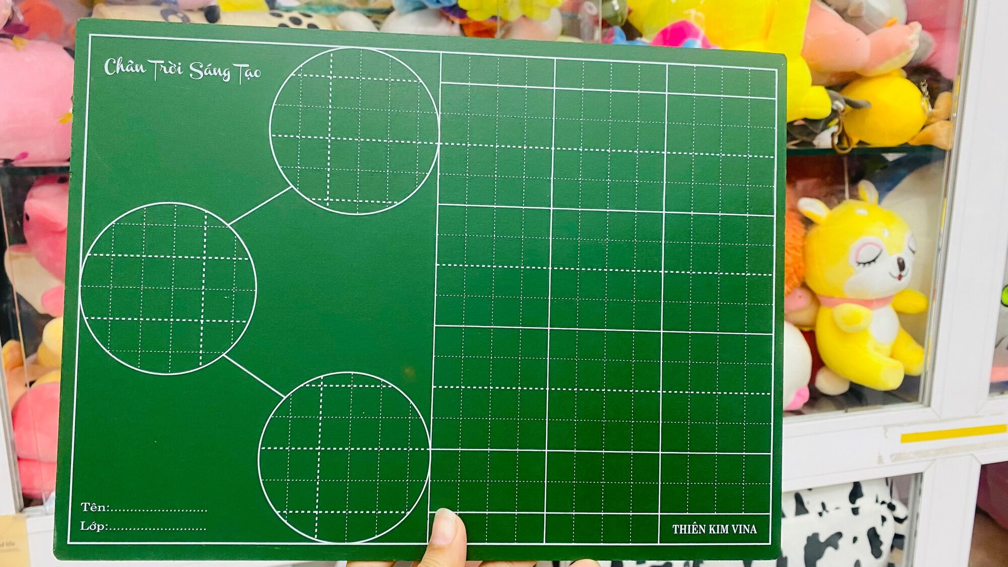 Bảng tách gộp chân trời sáng tạo, bảng con