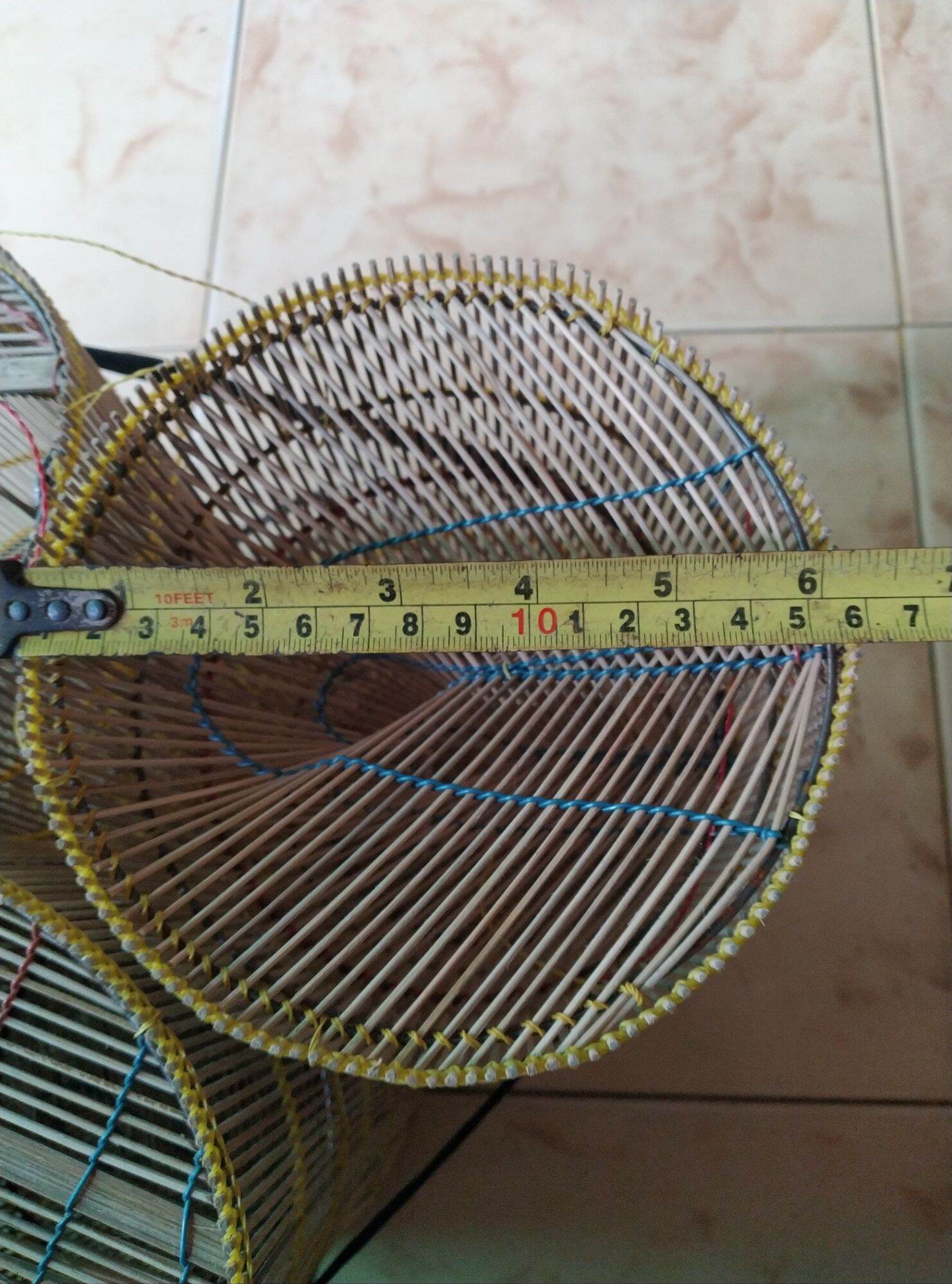 Combo 6 Cái Lợp Đặt Tép, Cá Bằng Tre