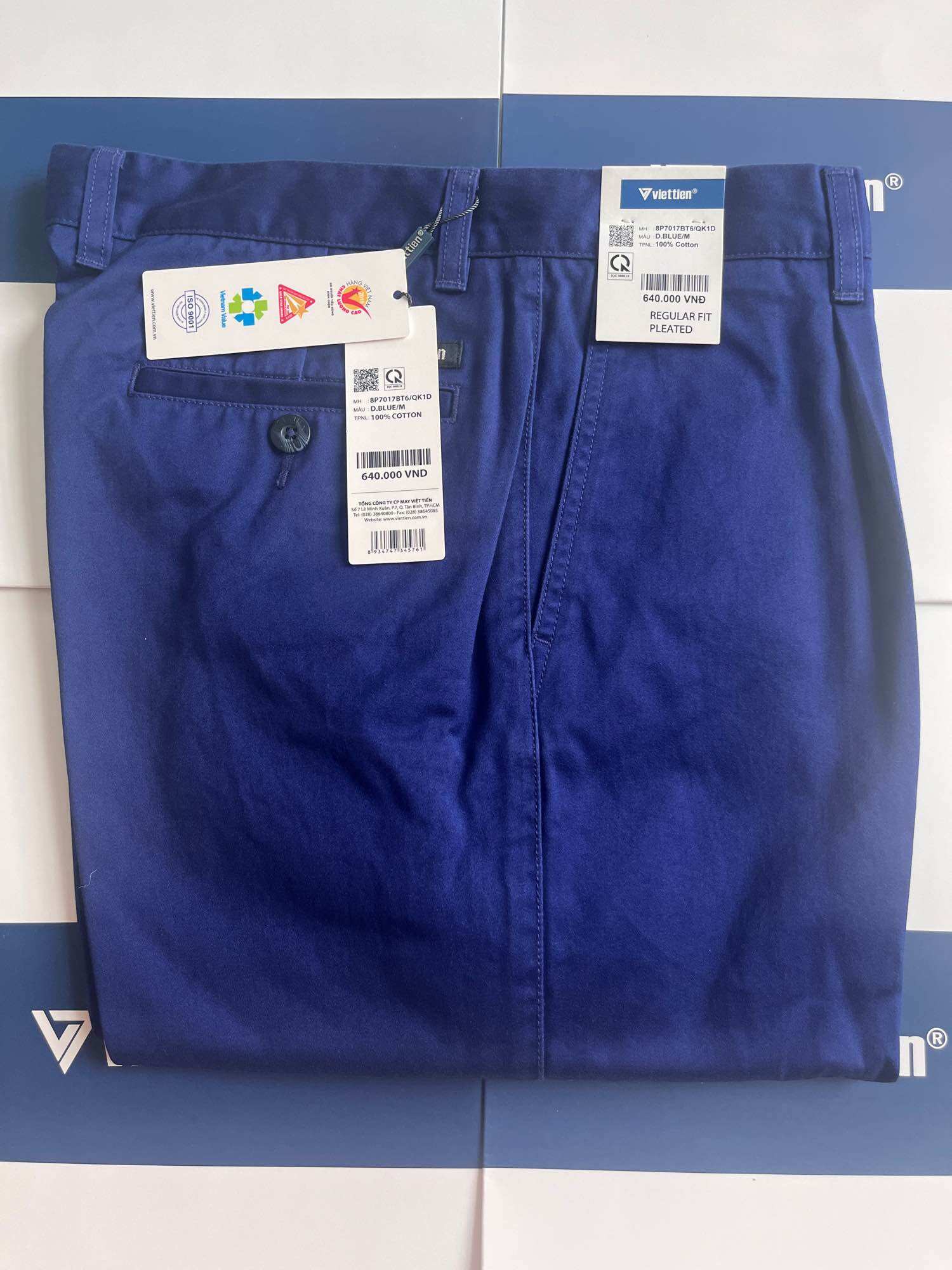 Quần kaki Việt Tiến form rộng