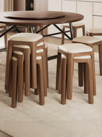 ZHUSHANXIA | Đôn Ăn Bữa Vuông Đệm Mềm