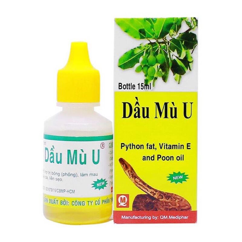 Dầu mù u chai 15ml
