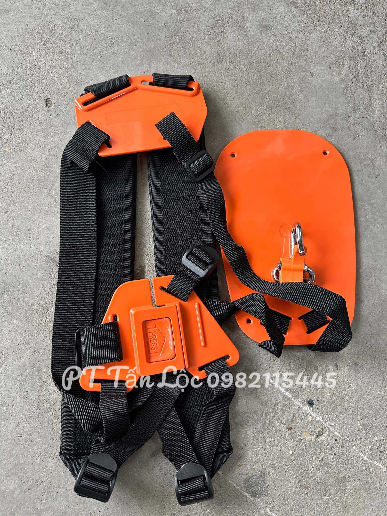 Dây đeo máy cắt cỏ 2 vai có thể điều chỉnh, Dây đeo máy cắt cỏ 2 vai có đệm