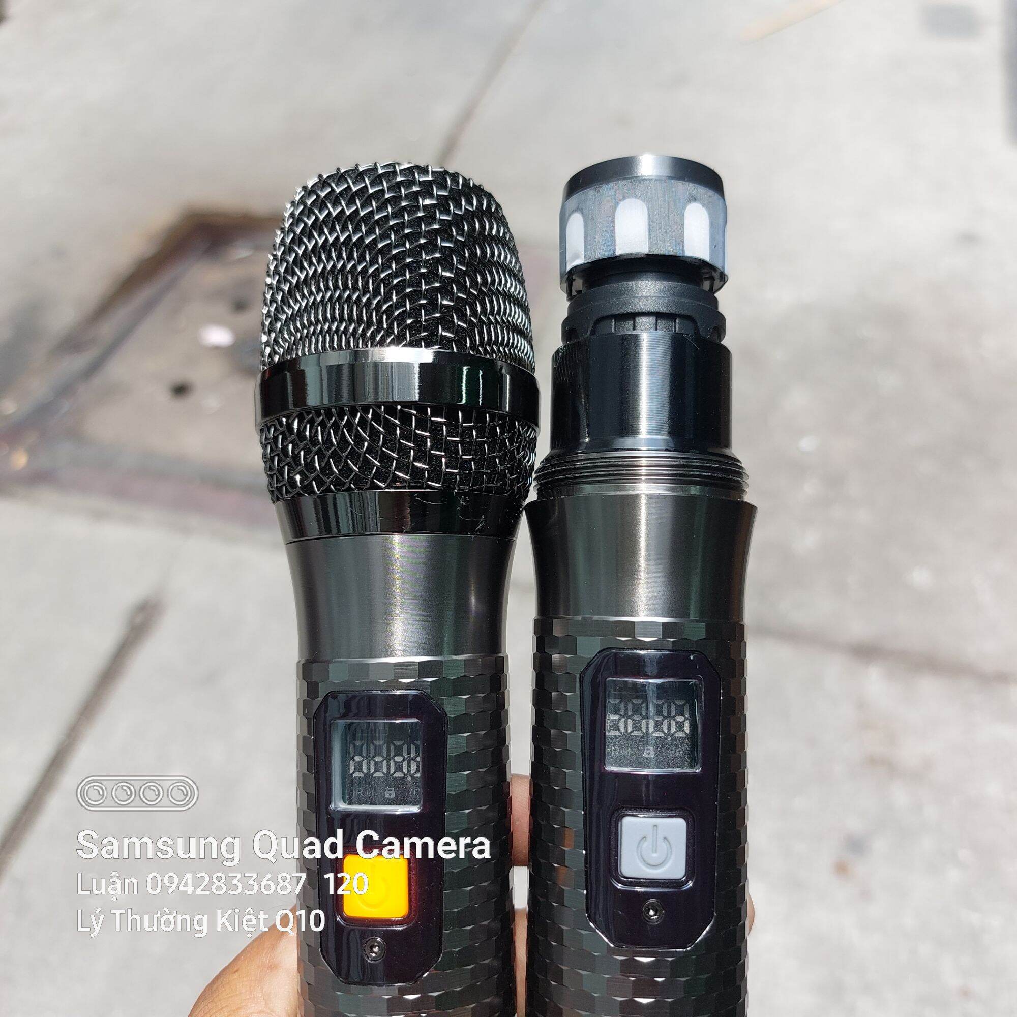 Micro Kim Cương UHF Thân Kim Loại