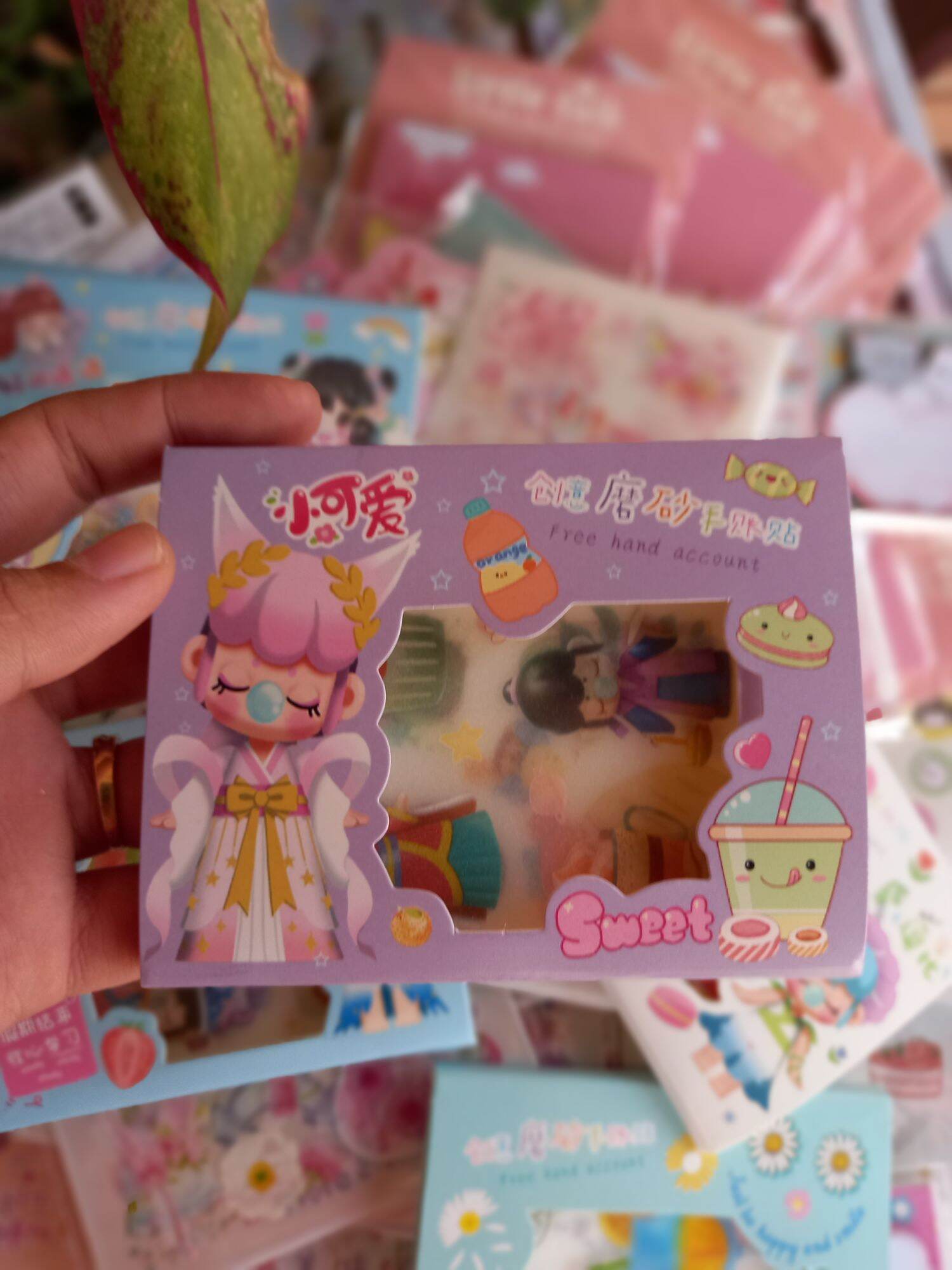 Sticker hộp loại nhỏ ( hình dán đủ loại)