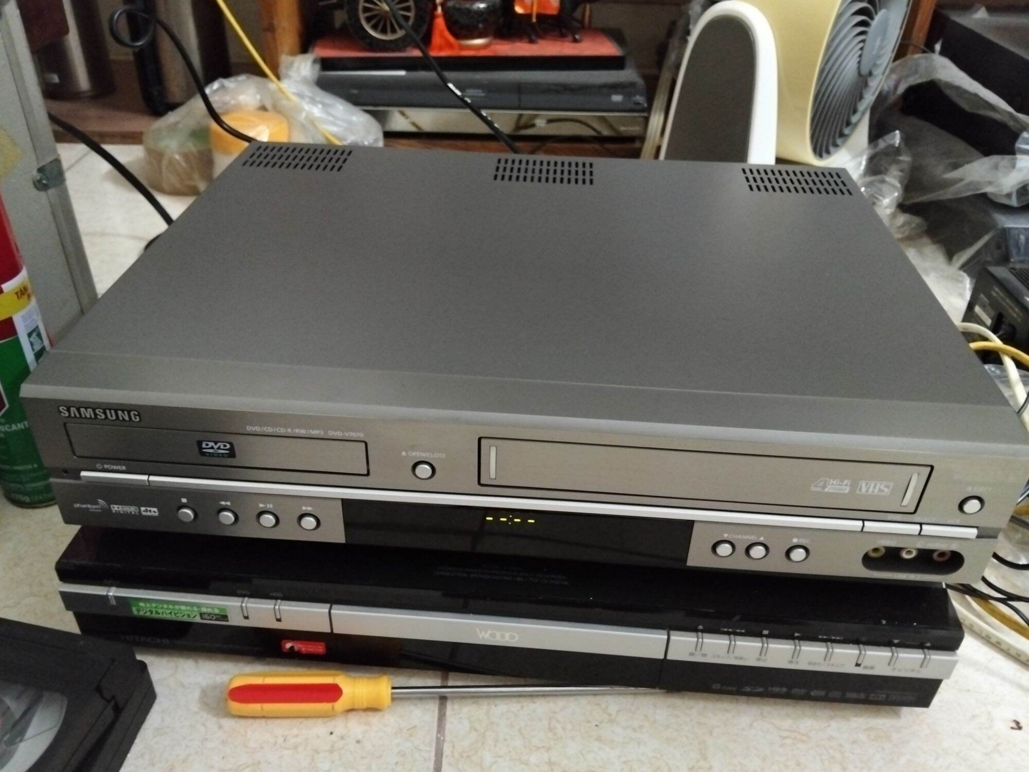 Dầu DVD VHS SAMSUNG điện 220V fun hộp