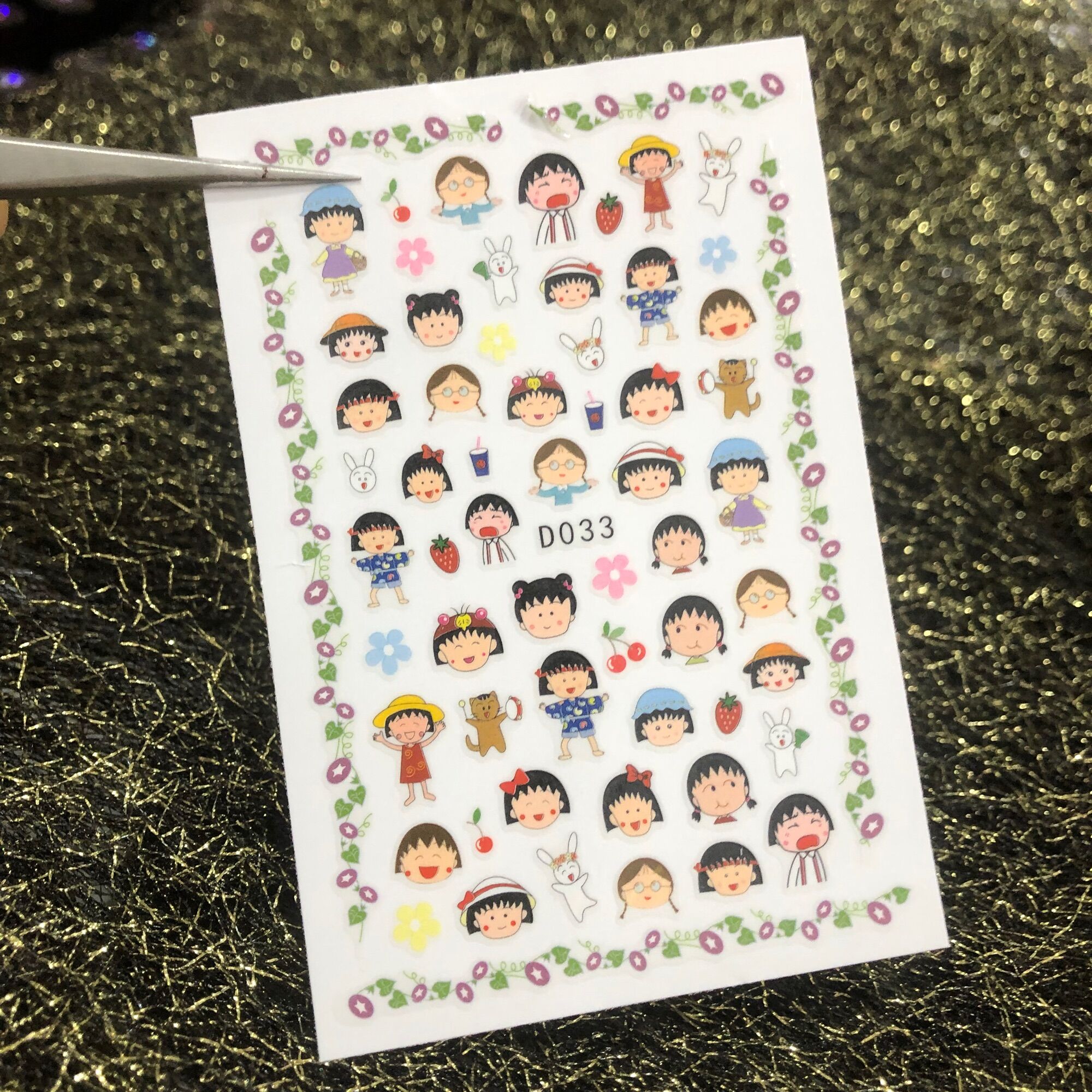 Sticker trang trí móng