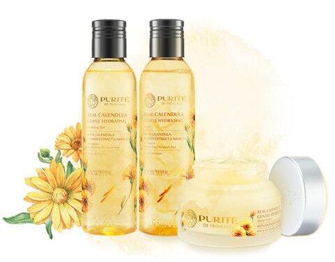 Kem Nước Purité Dưỡng Cấp Ẩm Hoa Cúc Calendula