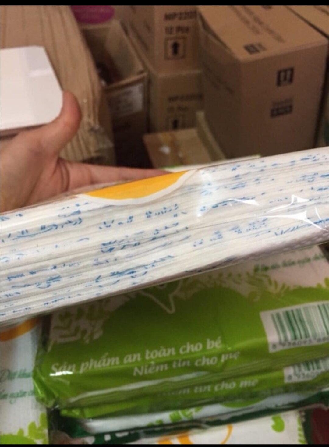 Combo 5 bịch tấm lót sơ sinh Mama (30 miếng/ gói)