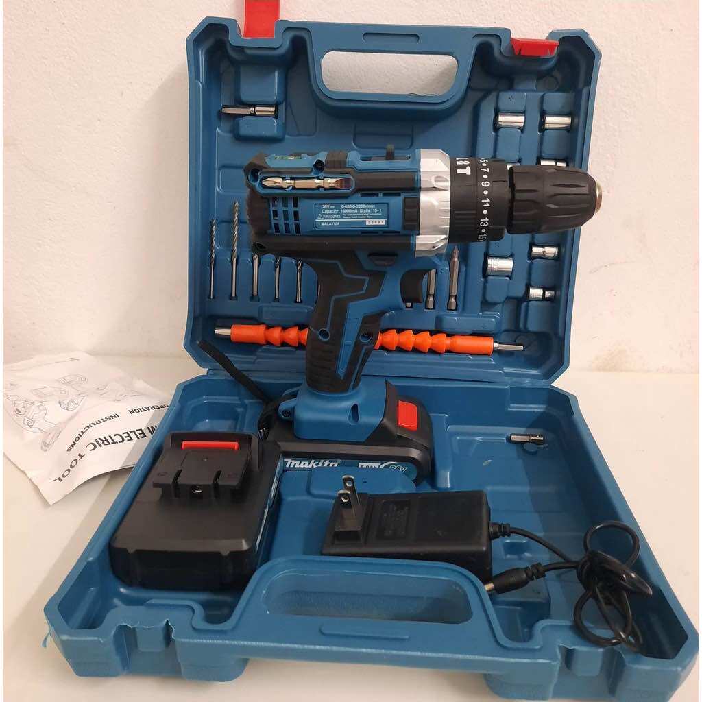 MÁY KHOAN PIN MKT-26V KÈM PHỤ KIỆN