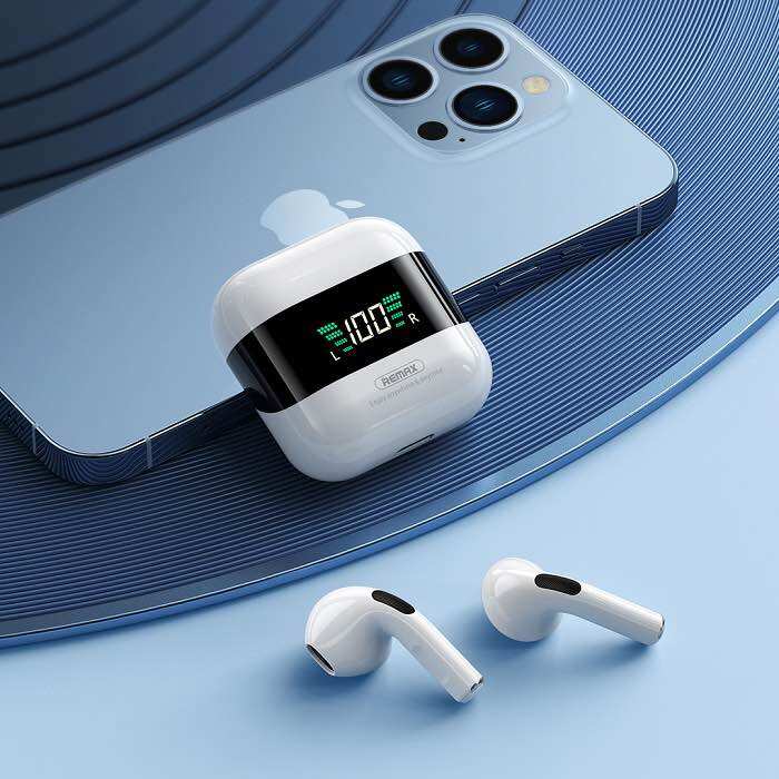 Tai nghe Bluetooth TWS Remax TWS-10 Plus V5.1 (Trắng)