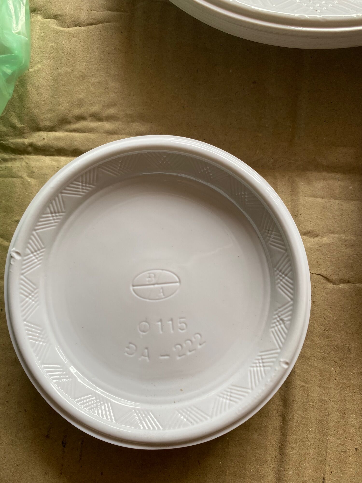 Bát đĩa nhựa dùng 1 lần ( 50 cái )