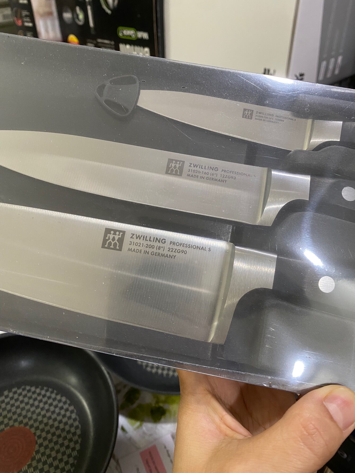 🇩🇪Bộ dao Zwilling Professional S 3 món made in Germany