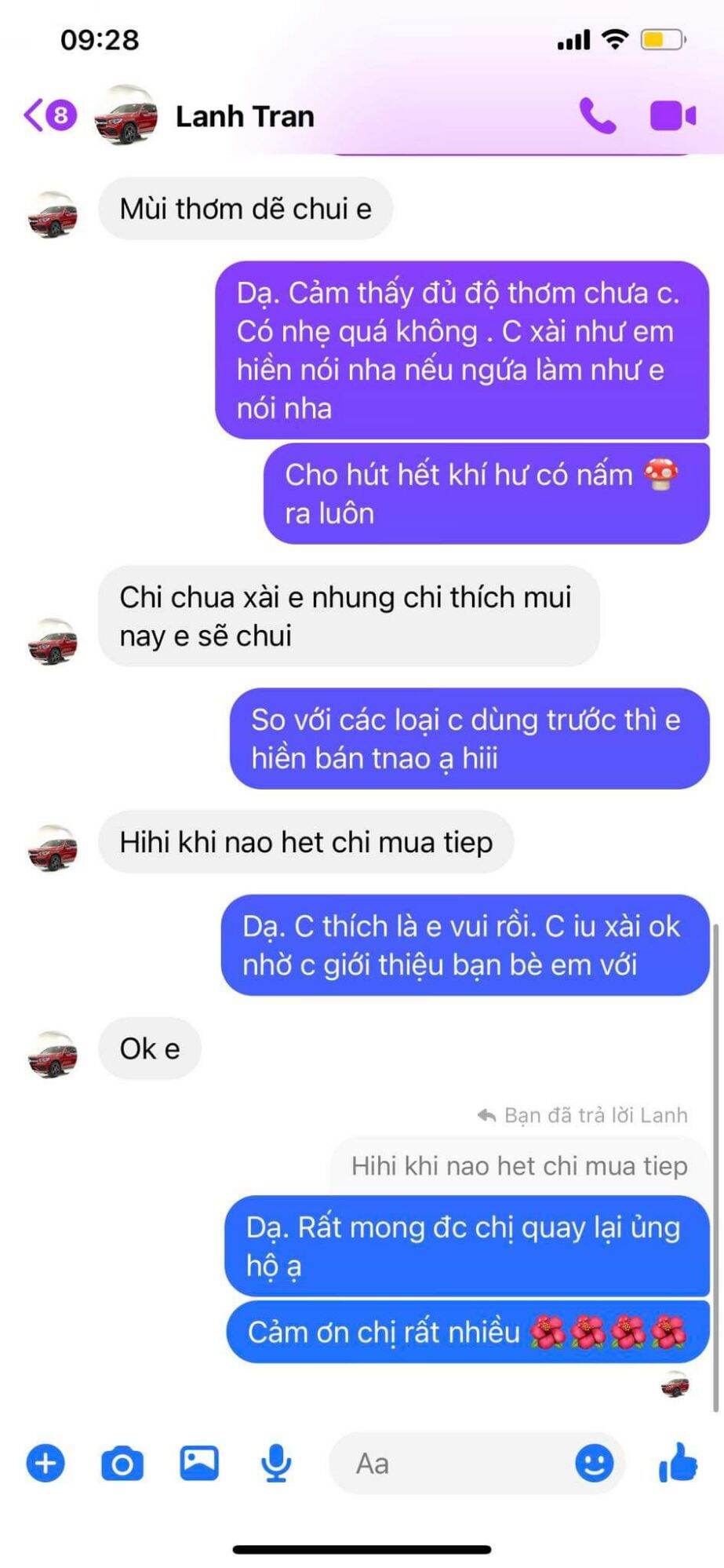 Nước hoa vùng kín