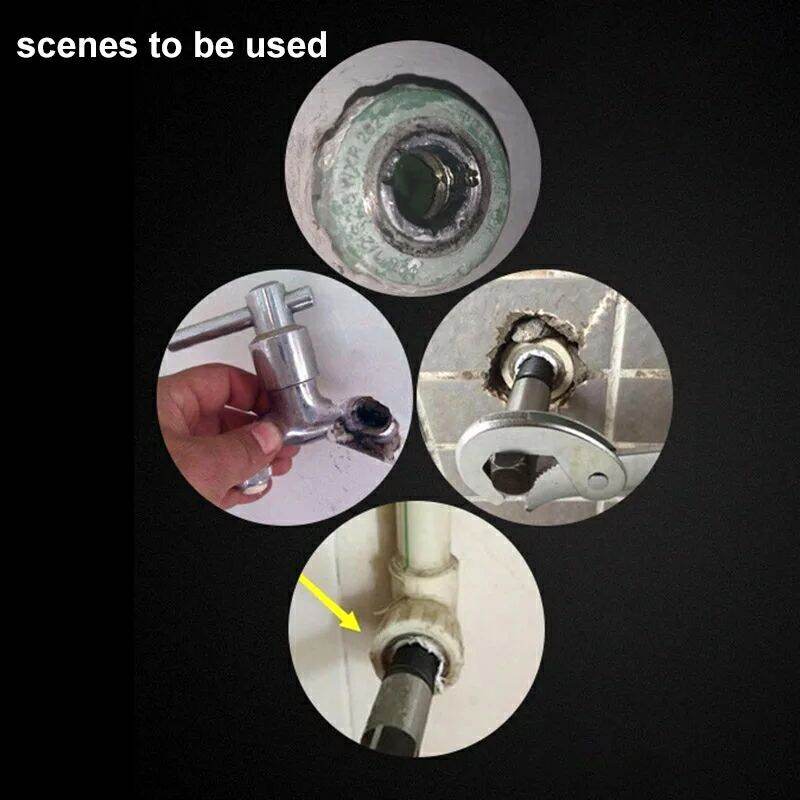 Repair tool broken tap for pipe 21, Reverse Thread disassembled with wrench