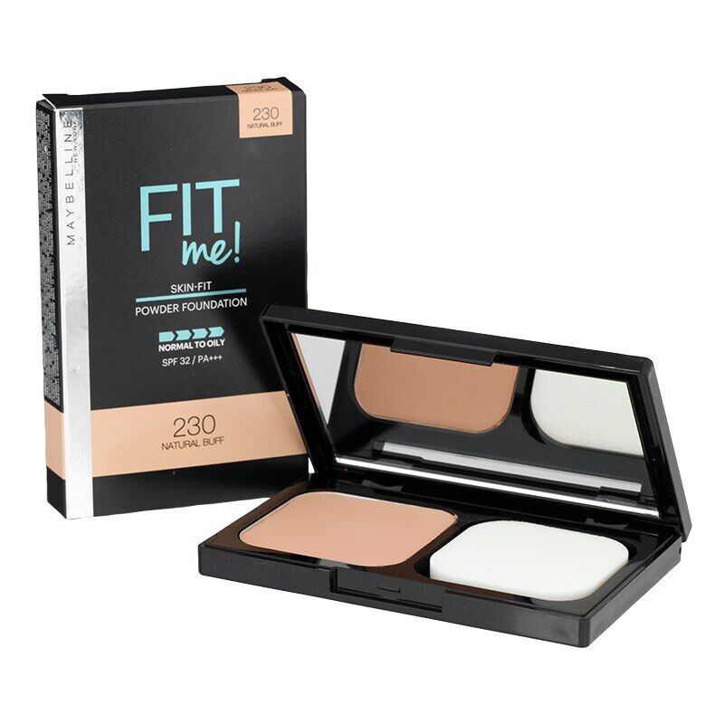 Phấn Phủ Trắng Da Kiềm Dầu Maybelline