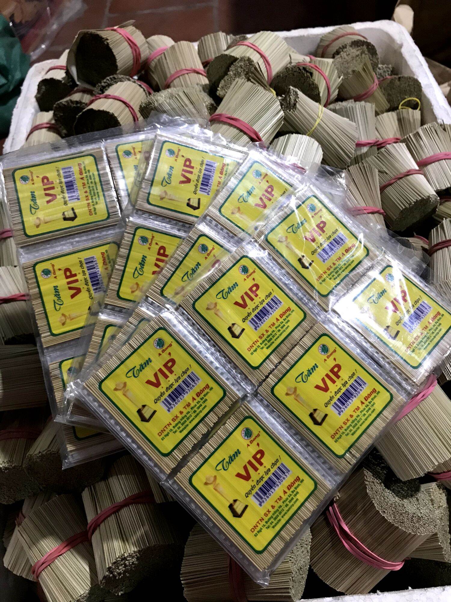 Combo (Vỉ 30 gói) Tăm VIP Á Đông Chính hãng