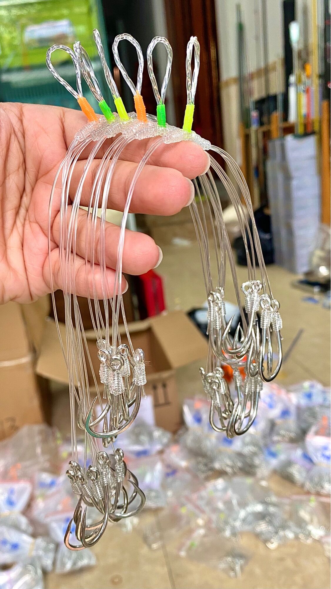 Chùm nho câu cá tra lưỡi bạc kawa silver