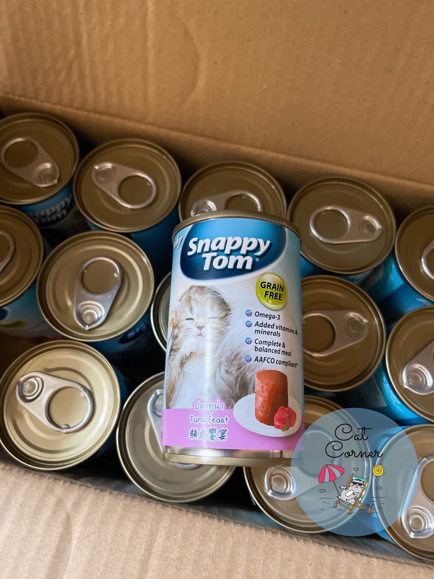 Pate Snappy Tom Dành Cho Mèo Con Lon 150g