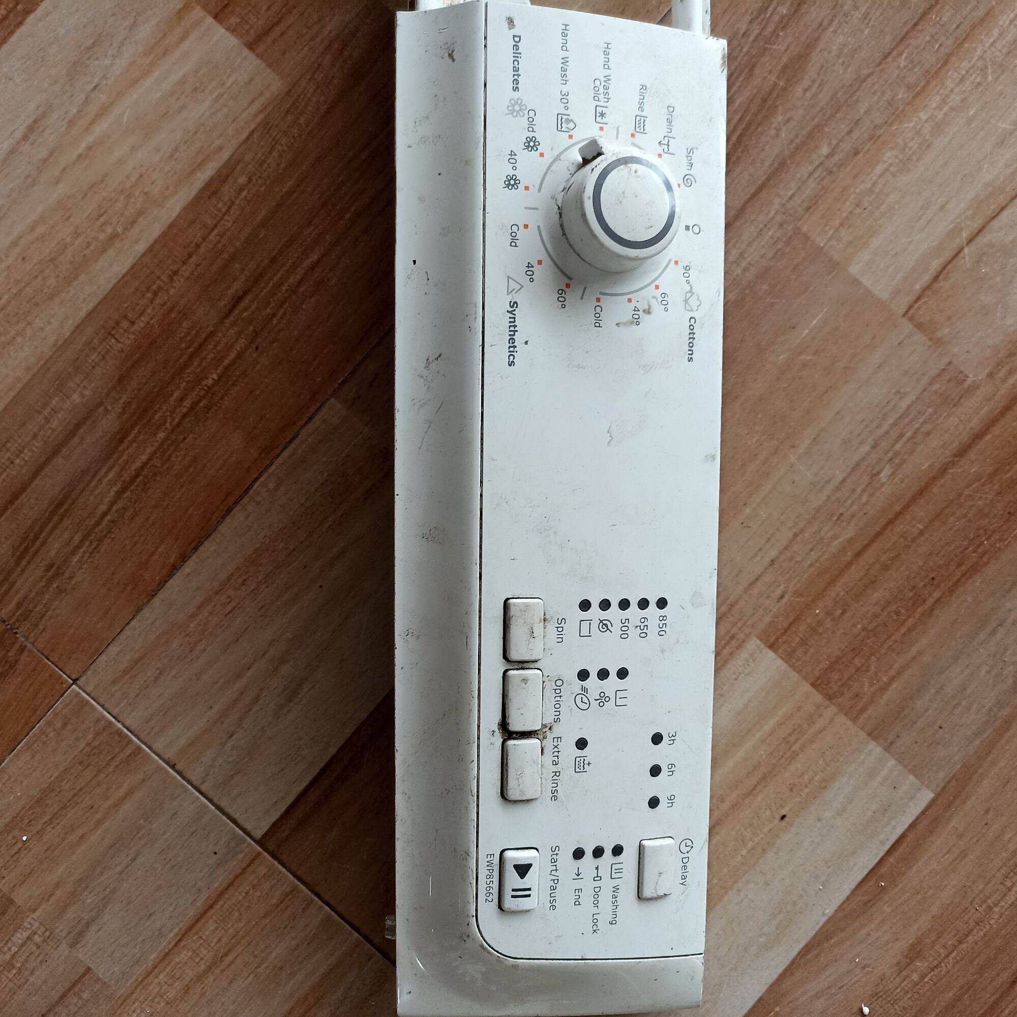 Bo mạch điều khiển hiển thị máy giặt Electrolux 85662 tháo máy OK