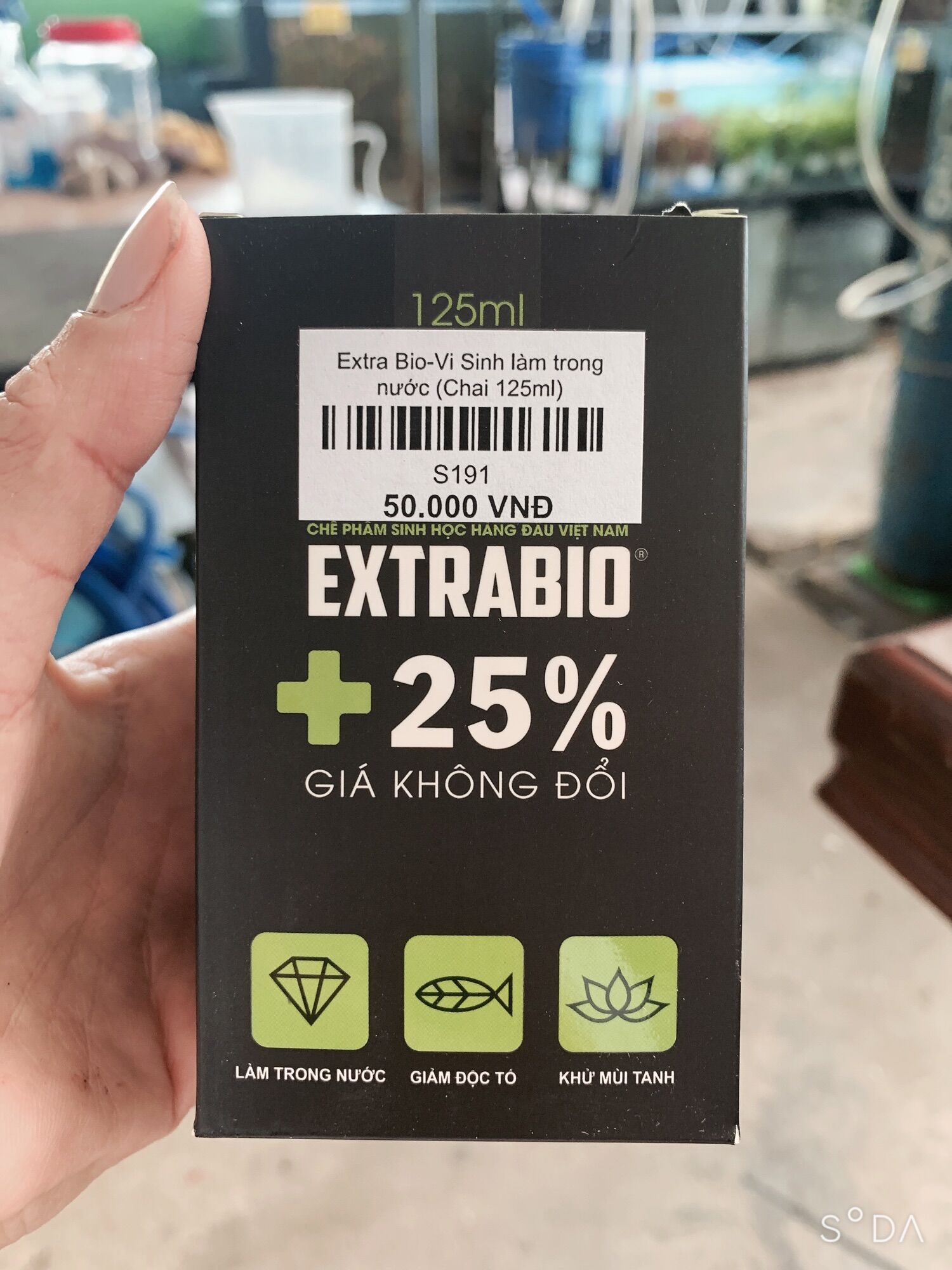 Extra Bio- Vi sinh làm trong nước
