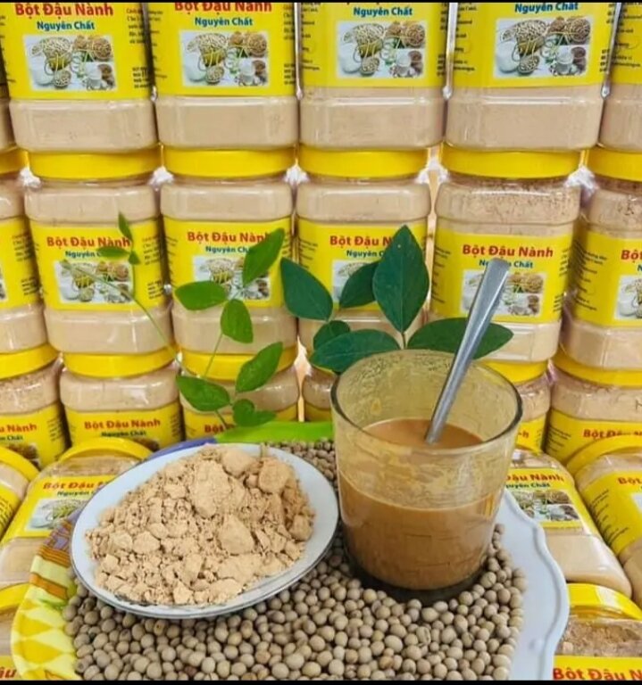 Combo 5 Hộp - Bột đậu nành rang xay nguyên chất ( 1 Hộp 500g )