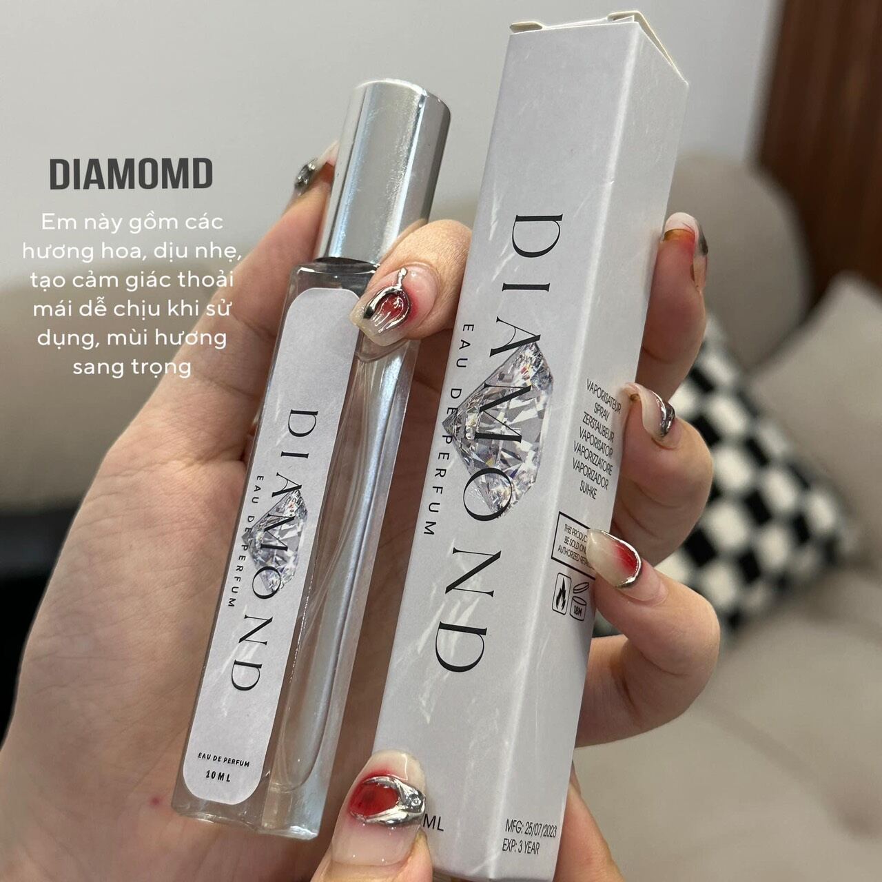 [Babyboo + Wonderful + Diamond] - COMBO 3 CHAI NƯỚC HOA CHIẾT 10ml CHO NỮ