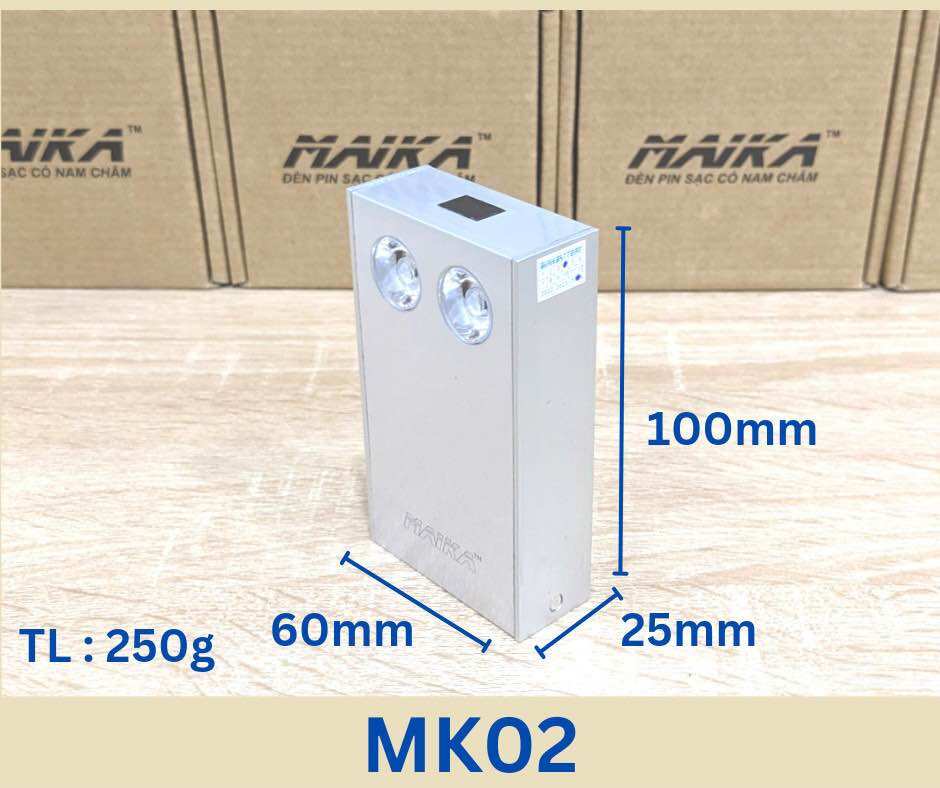 Đèn pin sạc maika mk02