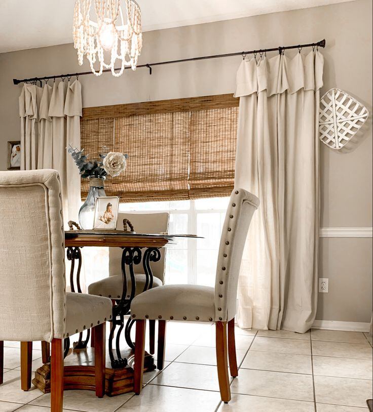 Rèm màn cửa vải canvas rèm trang trí cản sáng 90%