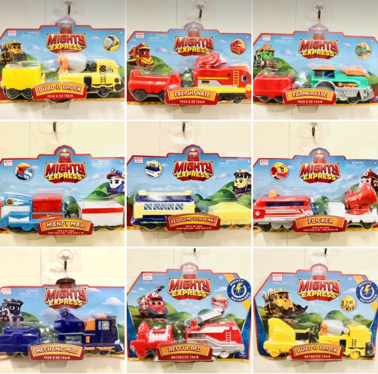 Đồ chơi đoàn tàu Mighty Express