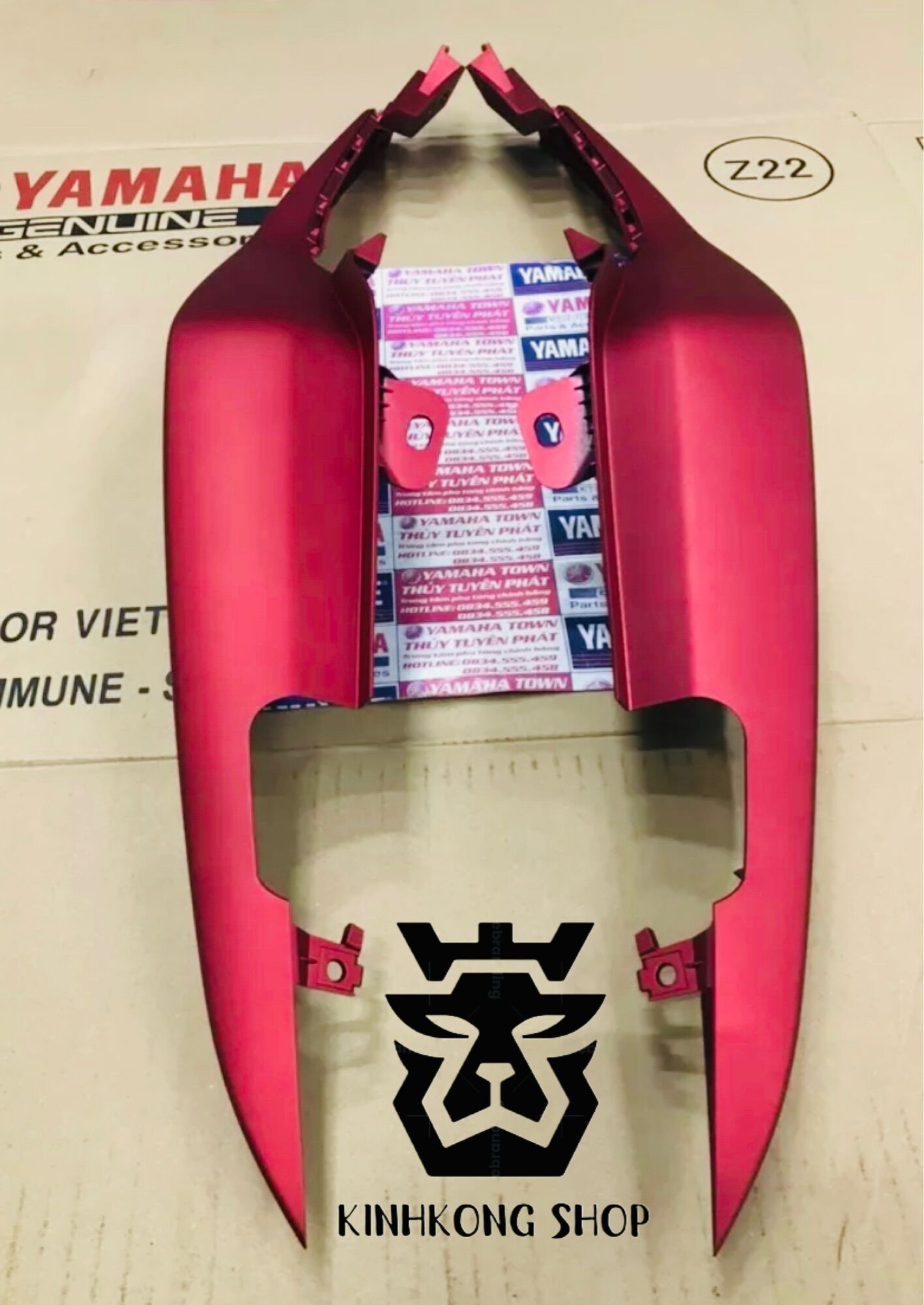 Ốp sườn đỏ đô nhám ex 155 zin chính hãng