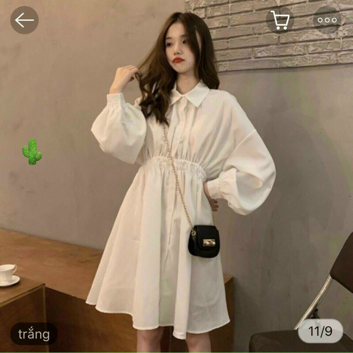 [HCM] ĐẦM SƠ MI KIỂU ĐẦM SƠ MI ĐẸP FROM DƯỚI 50KG