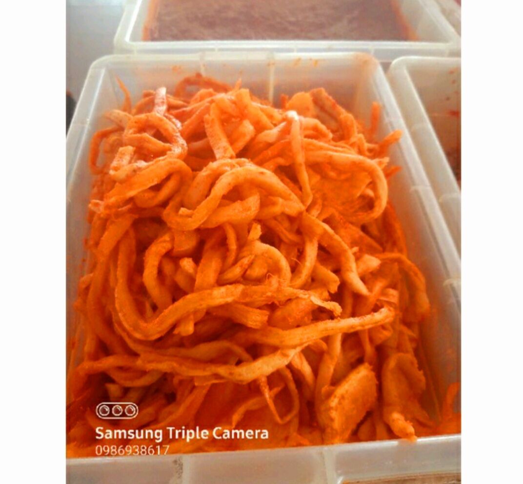 Củ cải cay trung quốc ,củ cải khô muối chua cay ngọt 500g