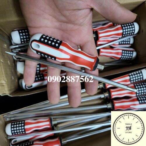 tua vít 2 đầu cán cờ mỹ đủ size (4mm 5mm 6mm)